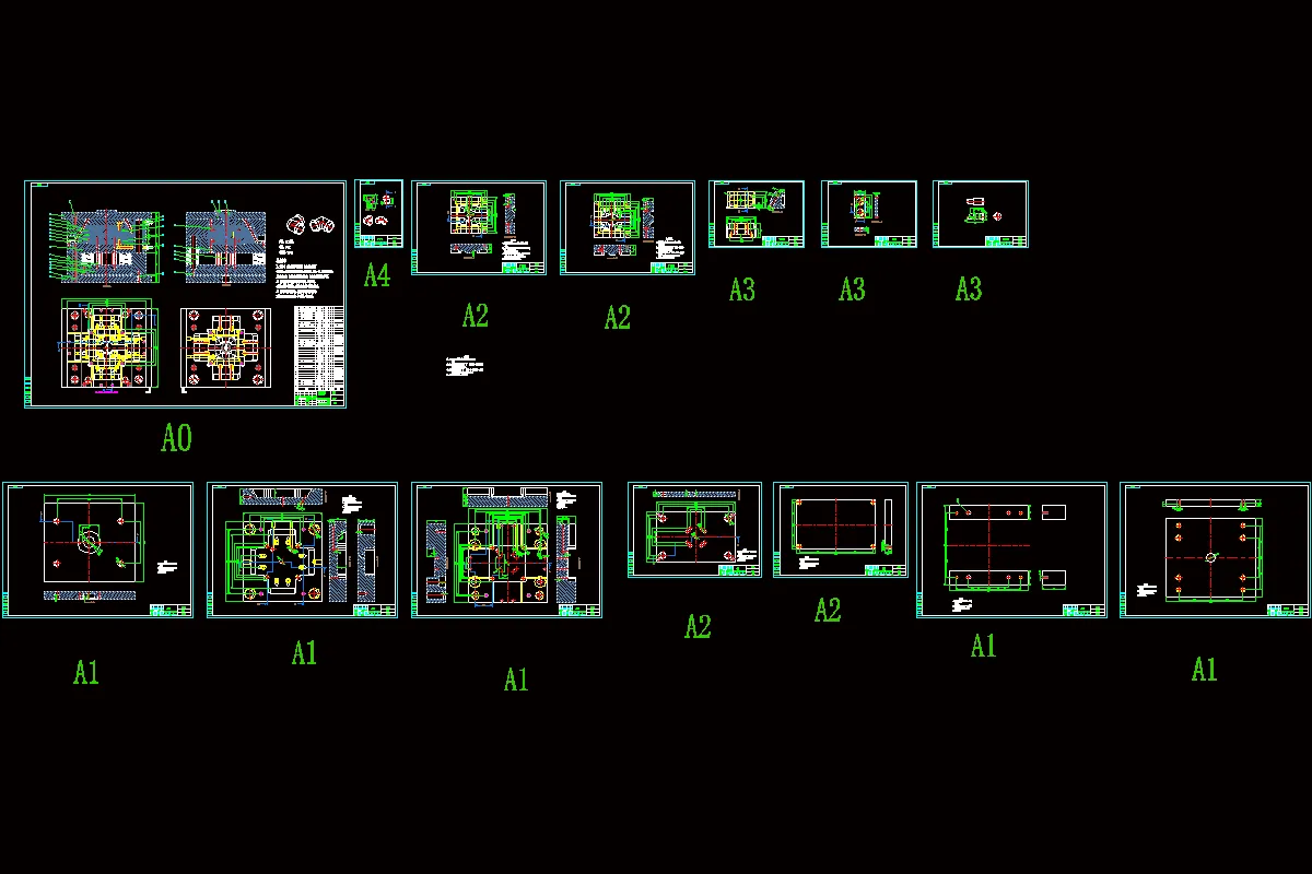 全部CAD图纸14张