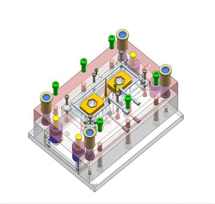 模具三维内部图
