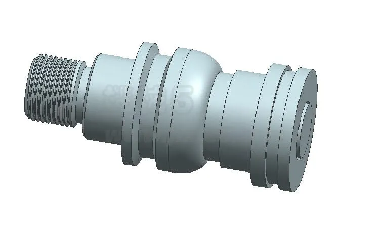 JJ2046-圆柱配合组件的数控加工工艺编制及编程设计【两件套】[含UG三维图]