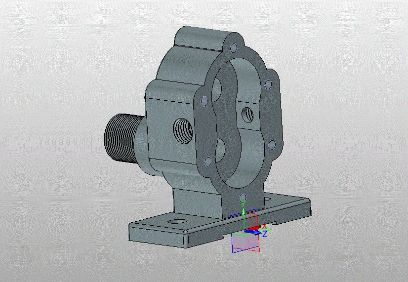 零件图三维正面