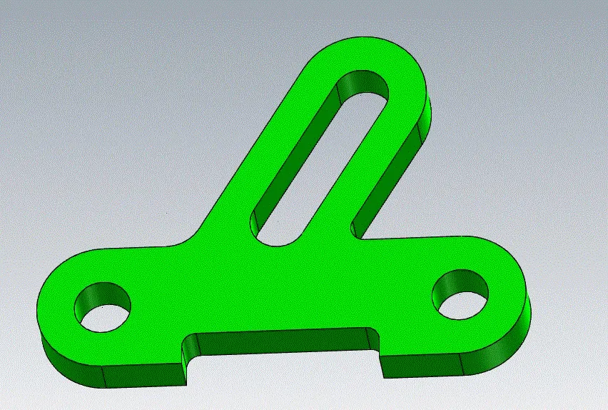 JJ2126-基于MC的垫板零件数控铣加工工艺技术及编程仿真[含三维图]