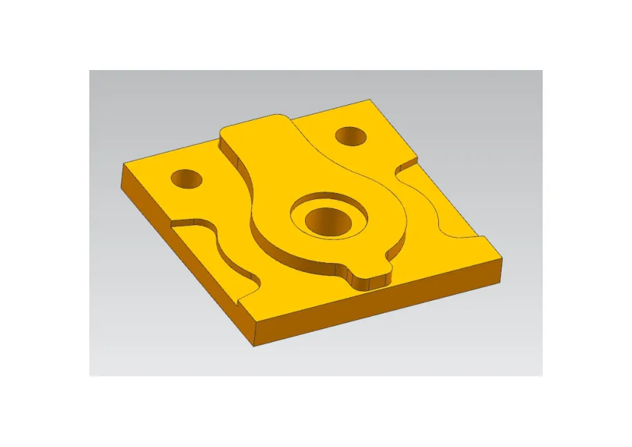 JJ2133-弧形孔座的数控加工工艺分析及程序编程仿真[含UG三维图]