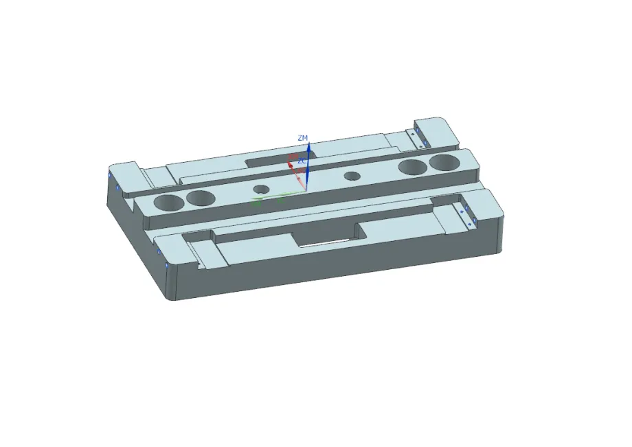 JJ2143-支撑块加工工艺设计及数控铣加工编程仿真[含UG三维图]