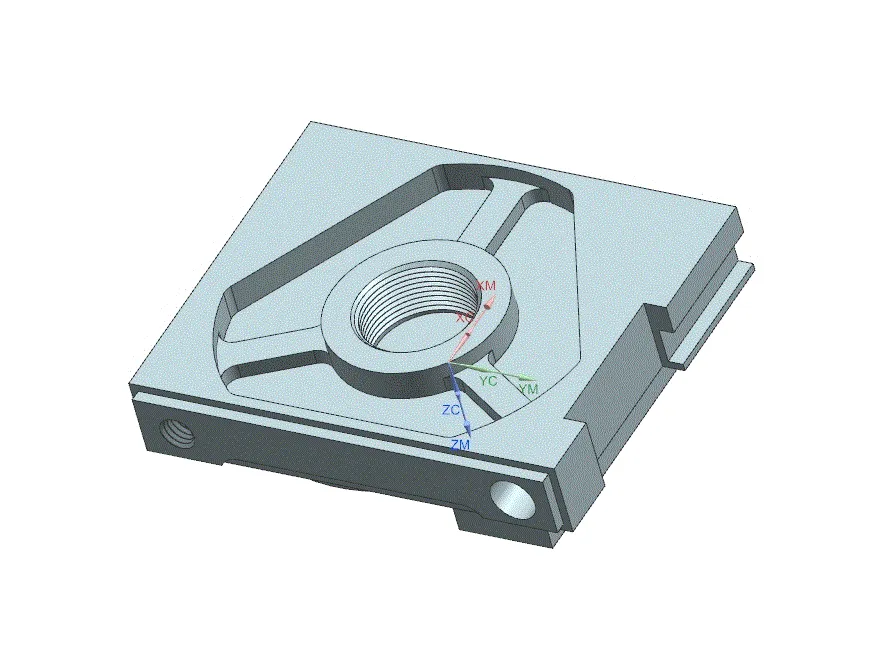 JJ2150-复杂底座的三维造型及数控加工工艺设计自动编程仿真[含UG三维图]