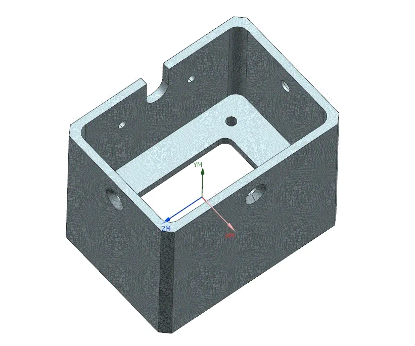 JJ2184-箱体-箱形状体的数控铣加工工艺设计及编程[含UG三维图]