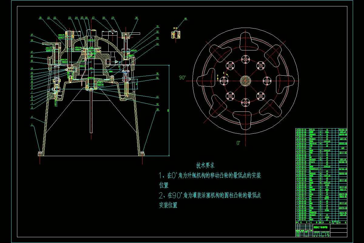 番茄酱灌装机下部