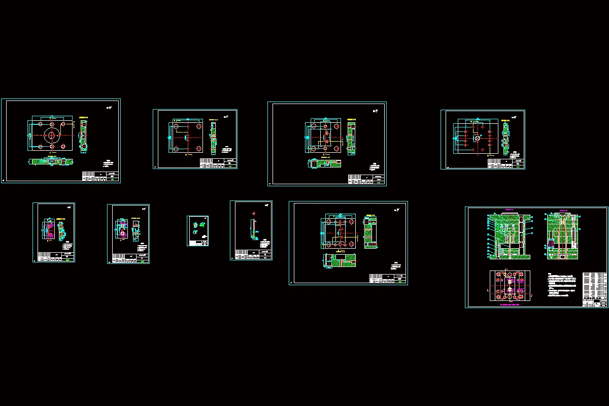 全部CAD图纸 10张