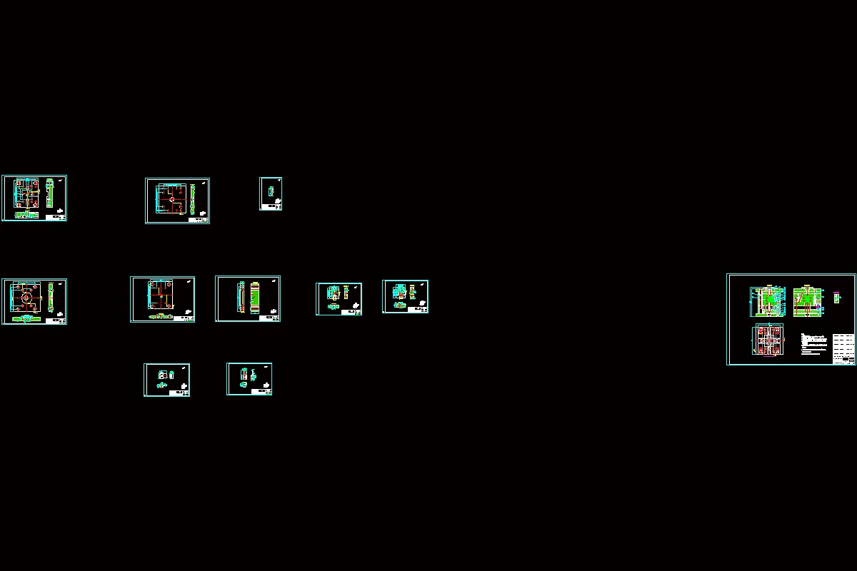 全部CAD图纸-11张