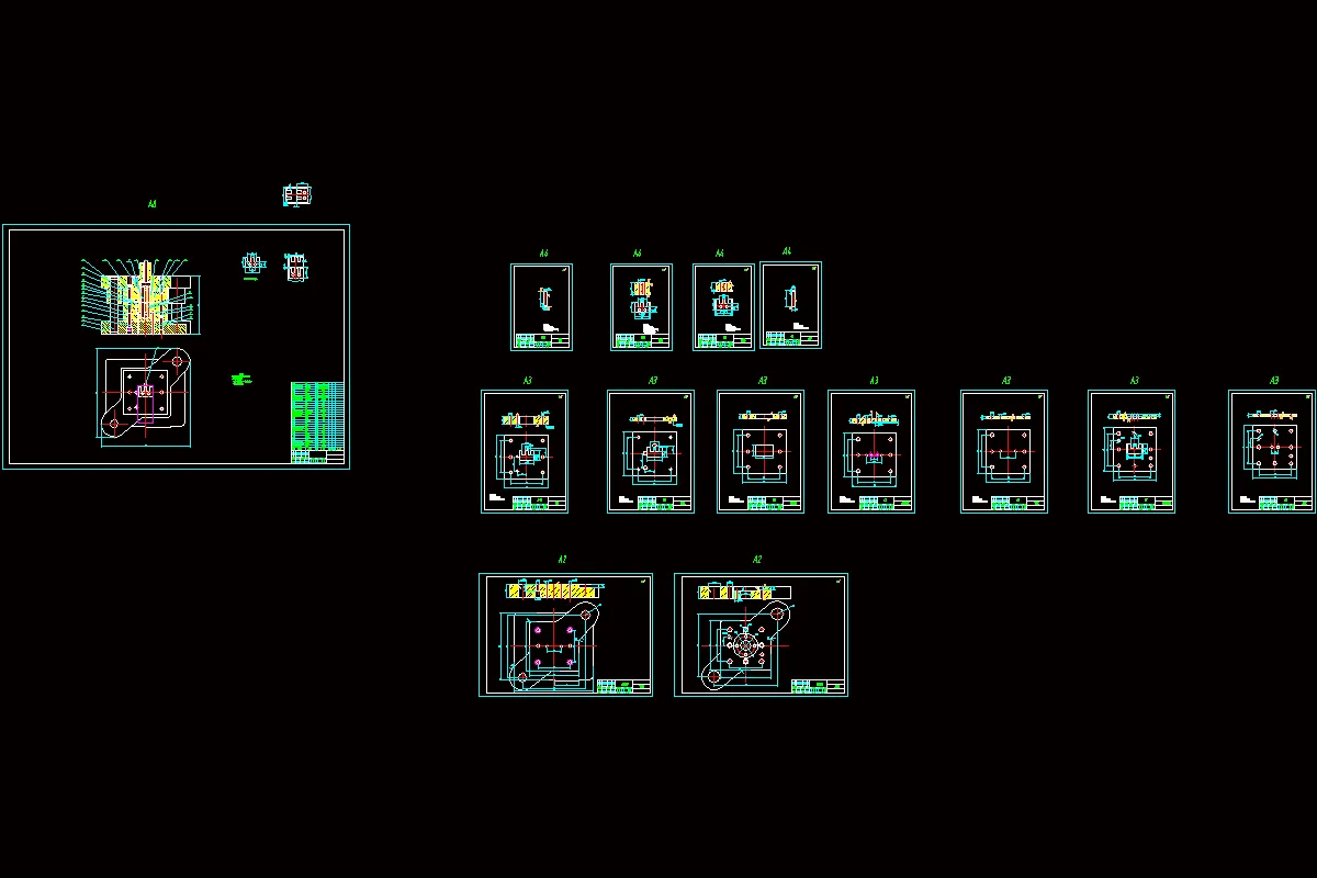 全部CAD图纸 14张