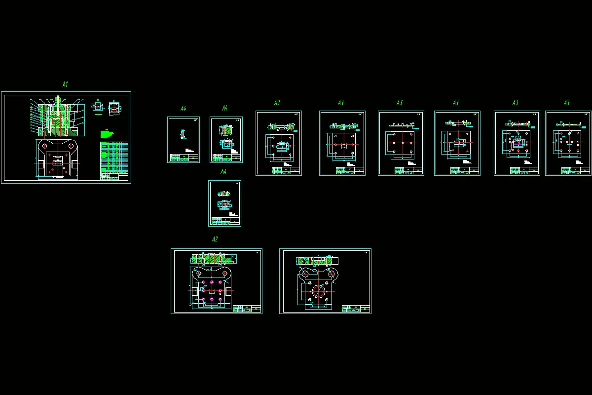 全部CAD图纸12张