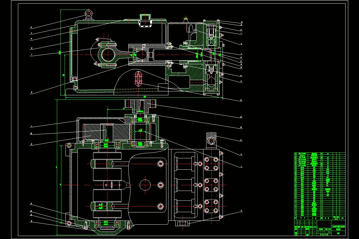 JJ2723-BRW200-31.5乳化液泵动力端设计