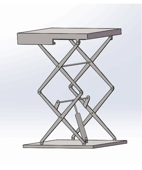 JJ2736-剪叉式升降舞台液压系统设计[含SW三维图]