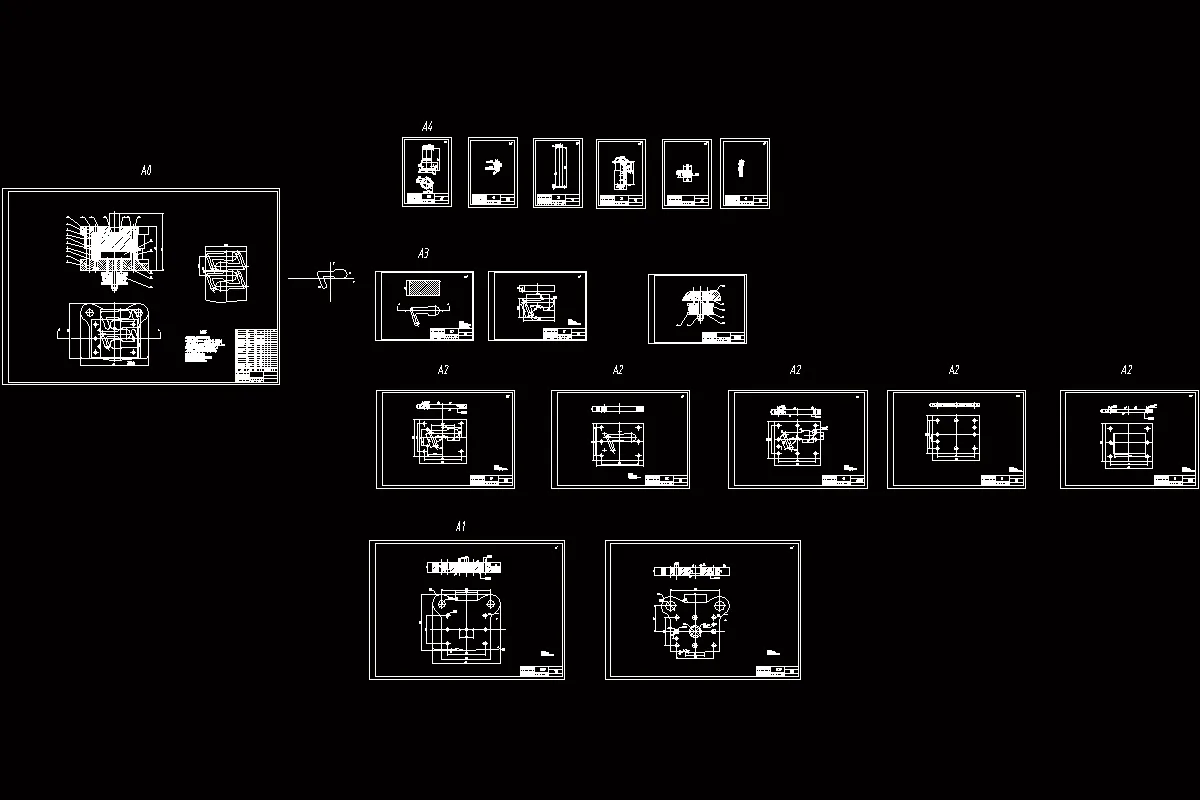 全部CAD图纸 18张