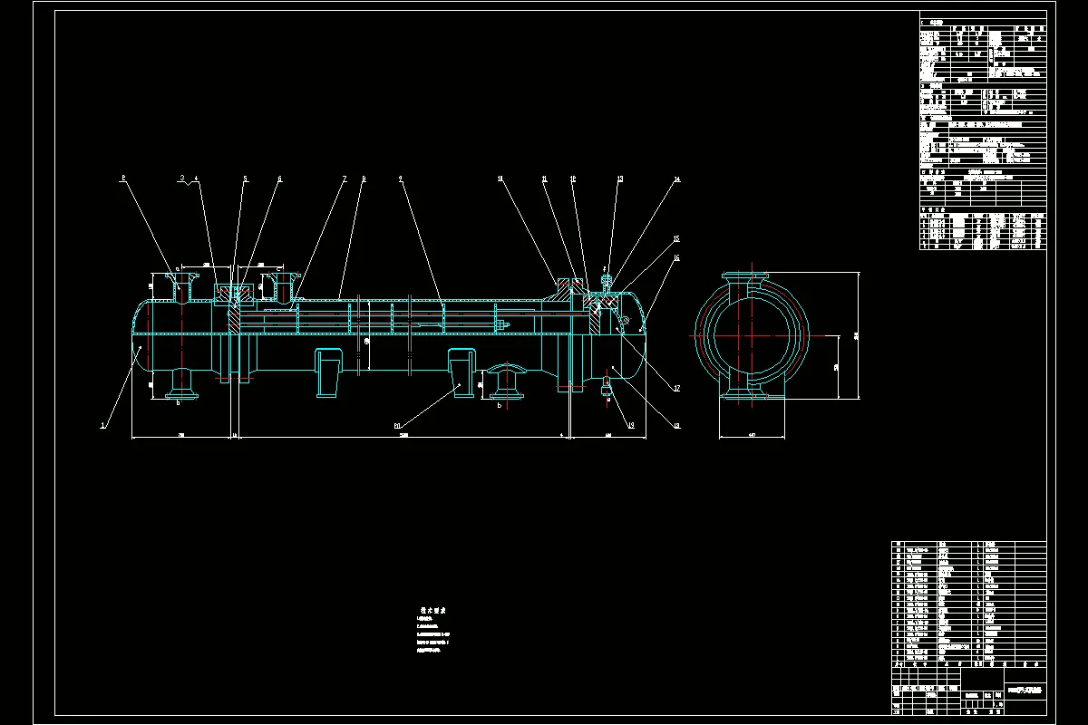 JJ2770-F320浮头式换热器设计