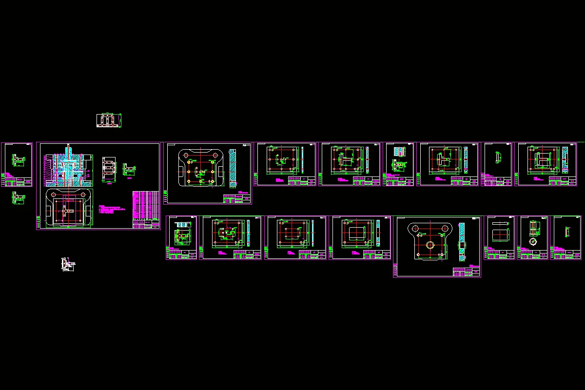 全部CAD图纸 17张