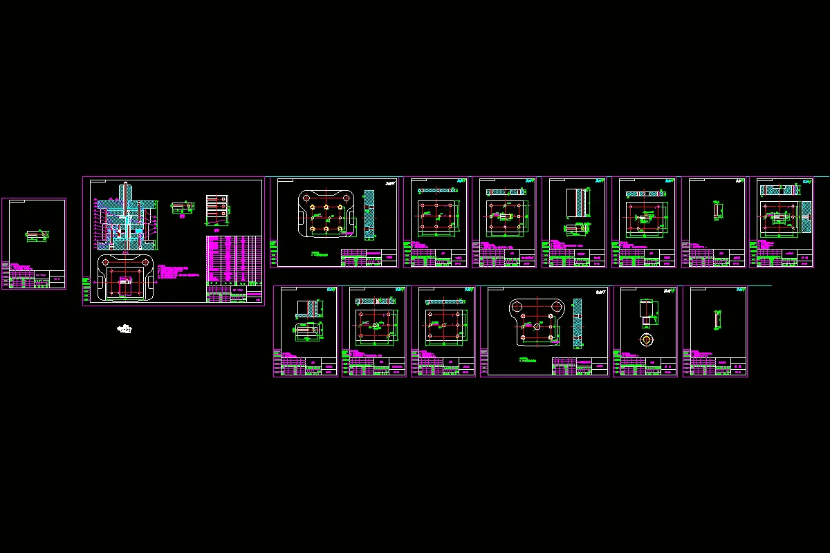全部CAD图纸 15张