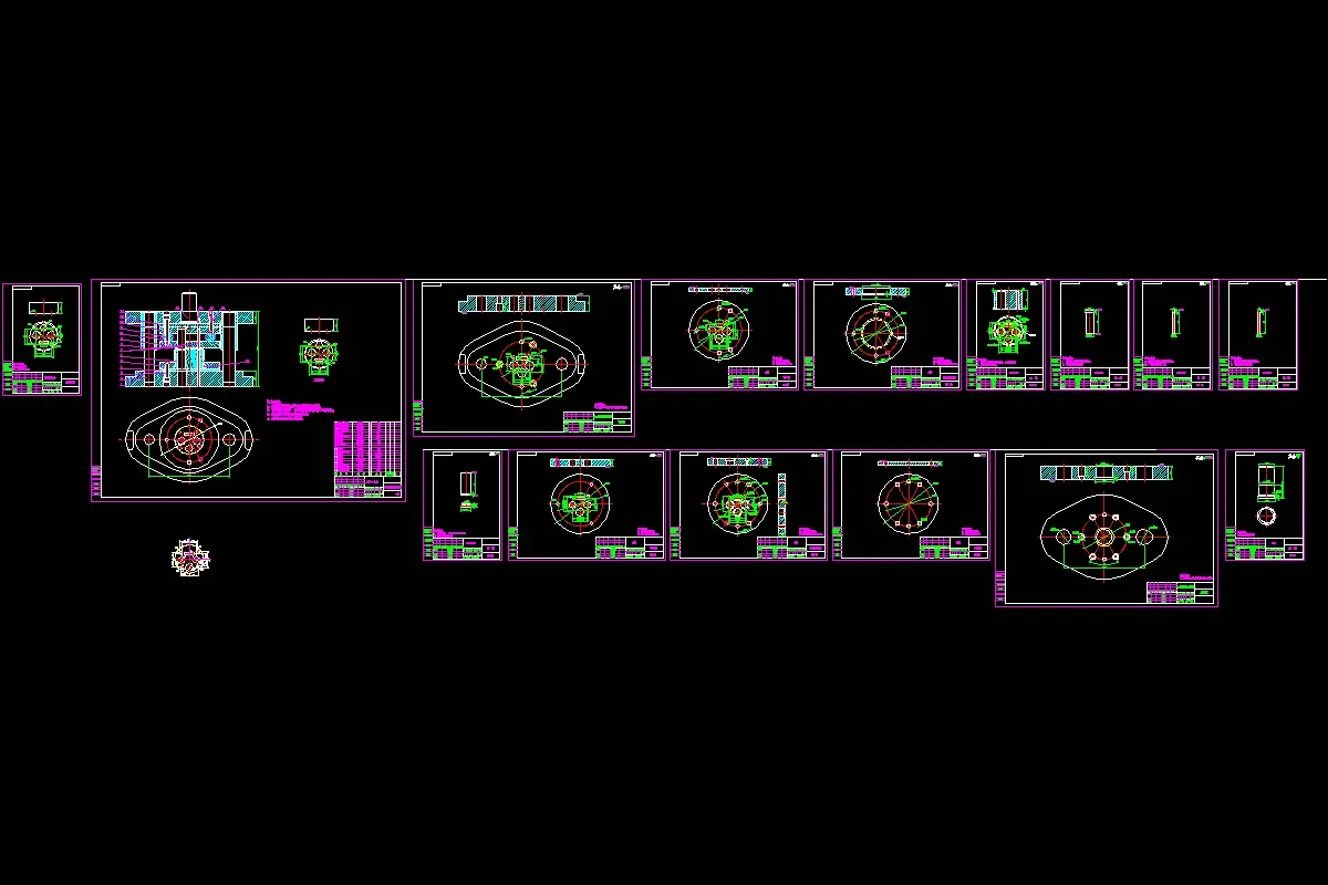 全部CAD图纸 15张