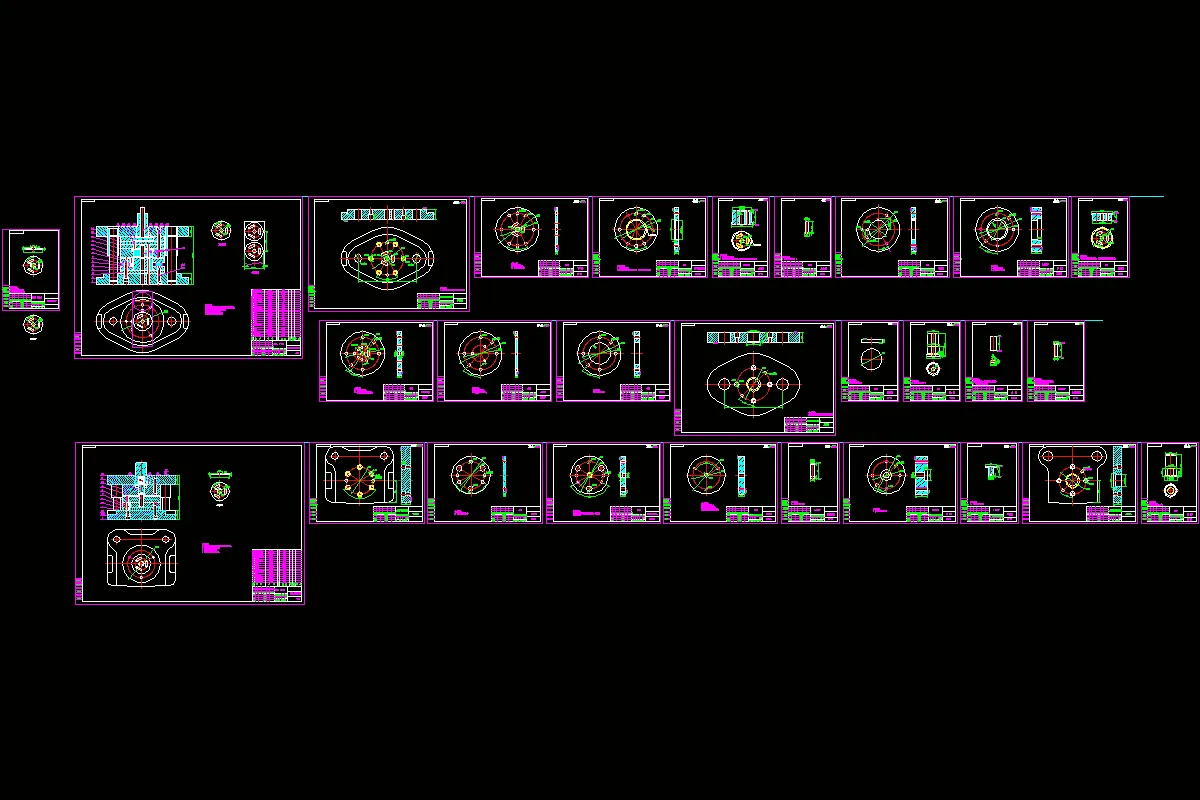 全部CAD图纸 28张