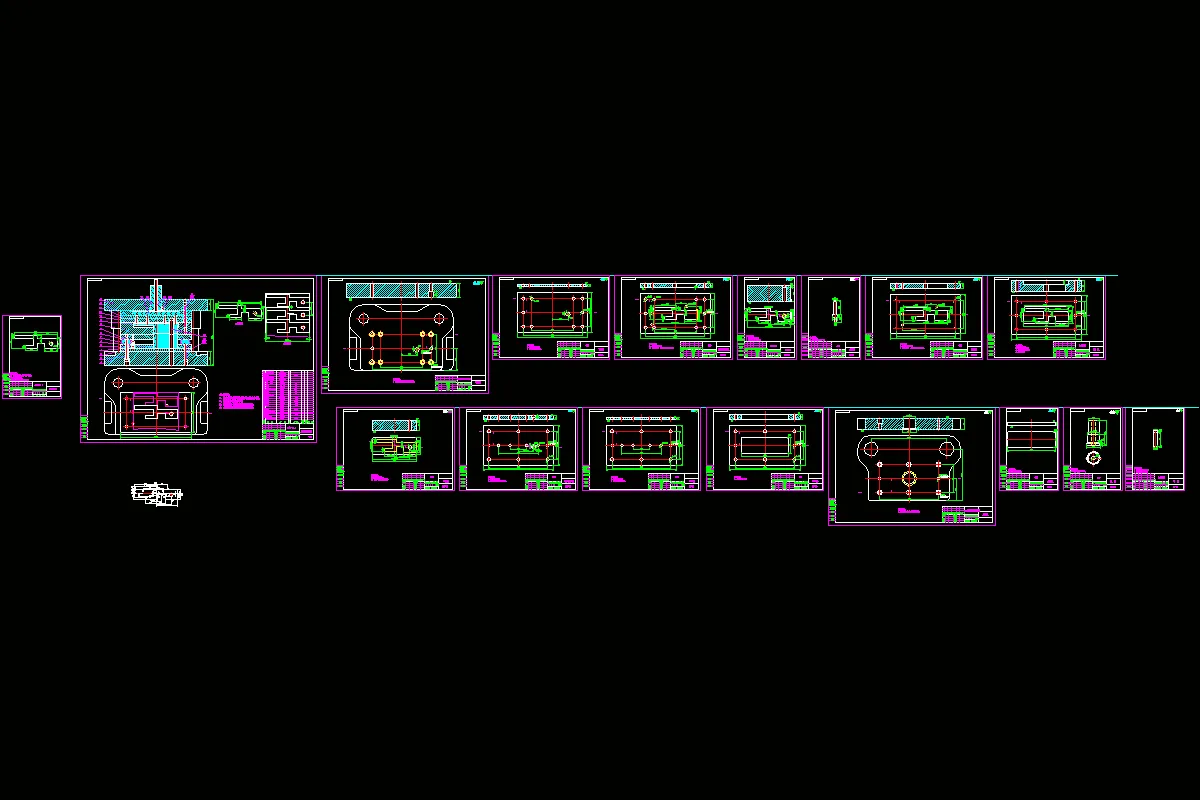 全部CAD图纸 17张