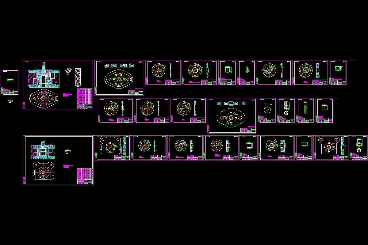 全部CAD图纸 28张