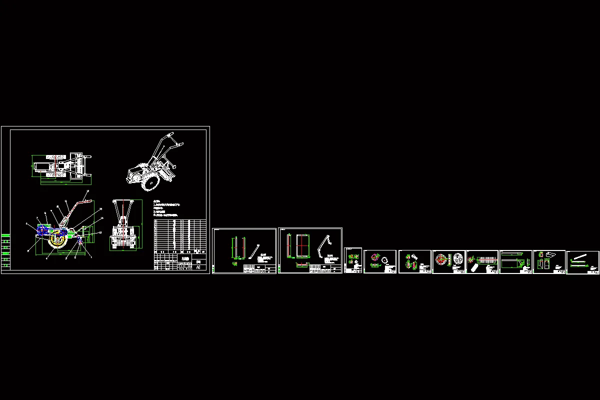 全部CAD图纸-12张
