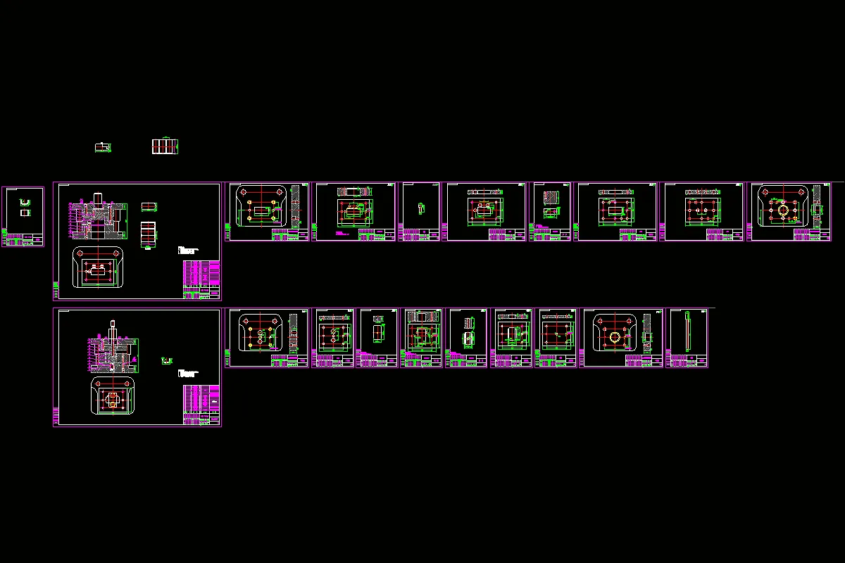 全部CAD图纸 20张