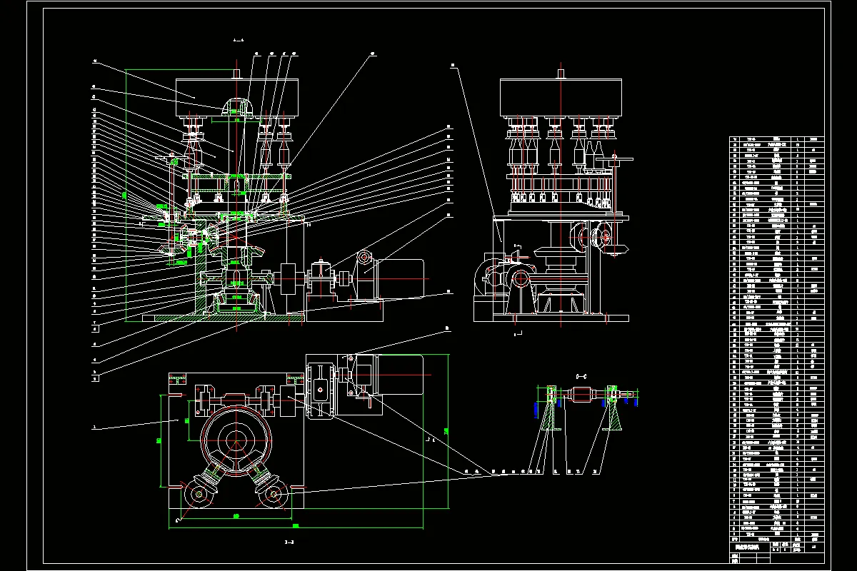 JJ3001-圆盘形洗瓶机设计