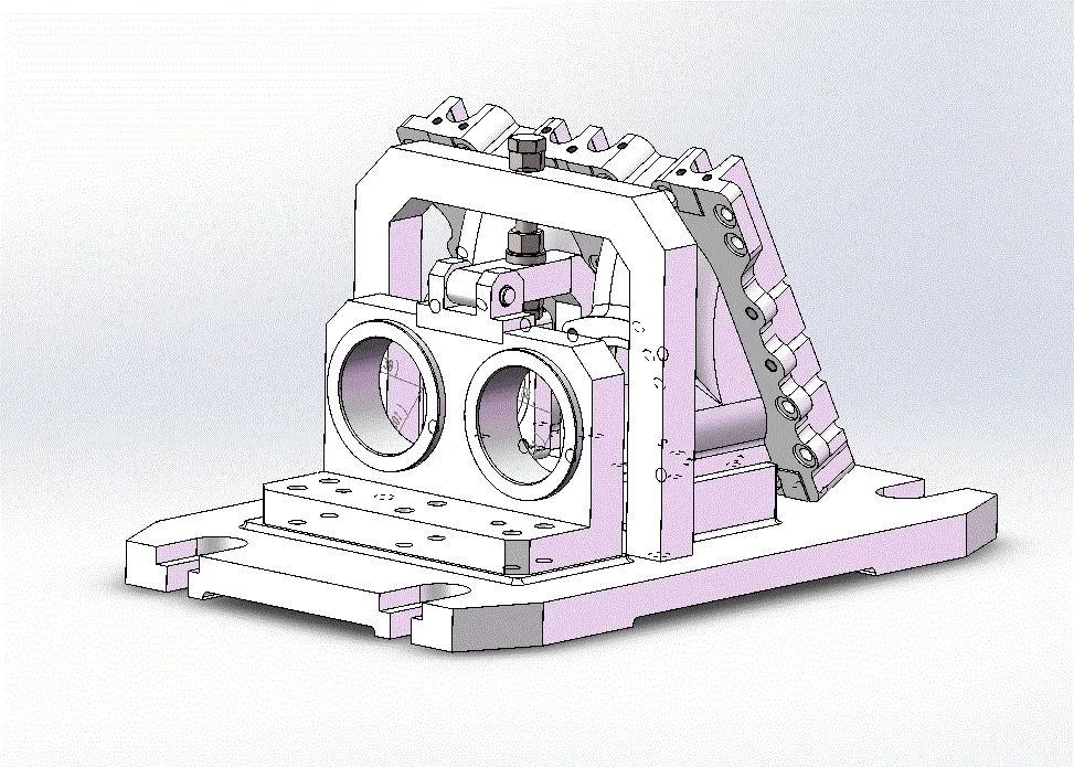 3D夹具装配图截图