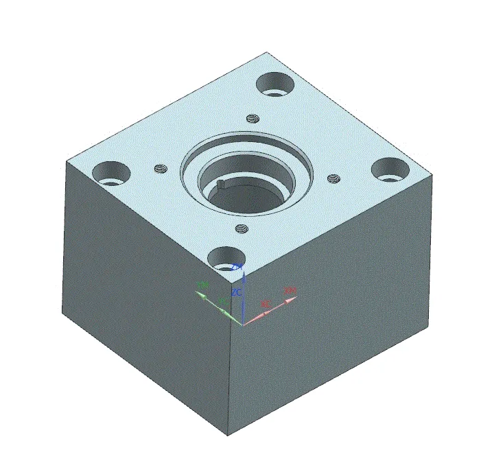 三维零件图背面