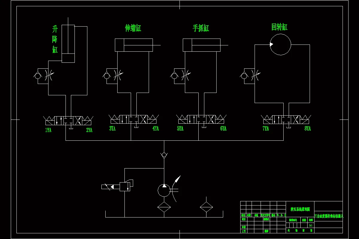 液压系统原理图