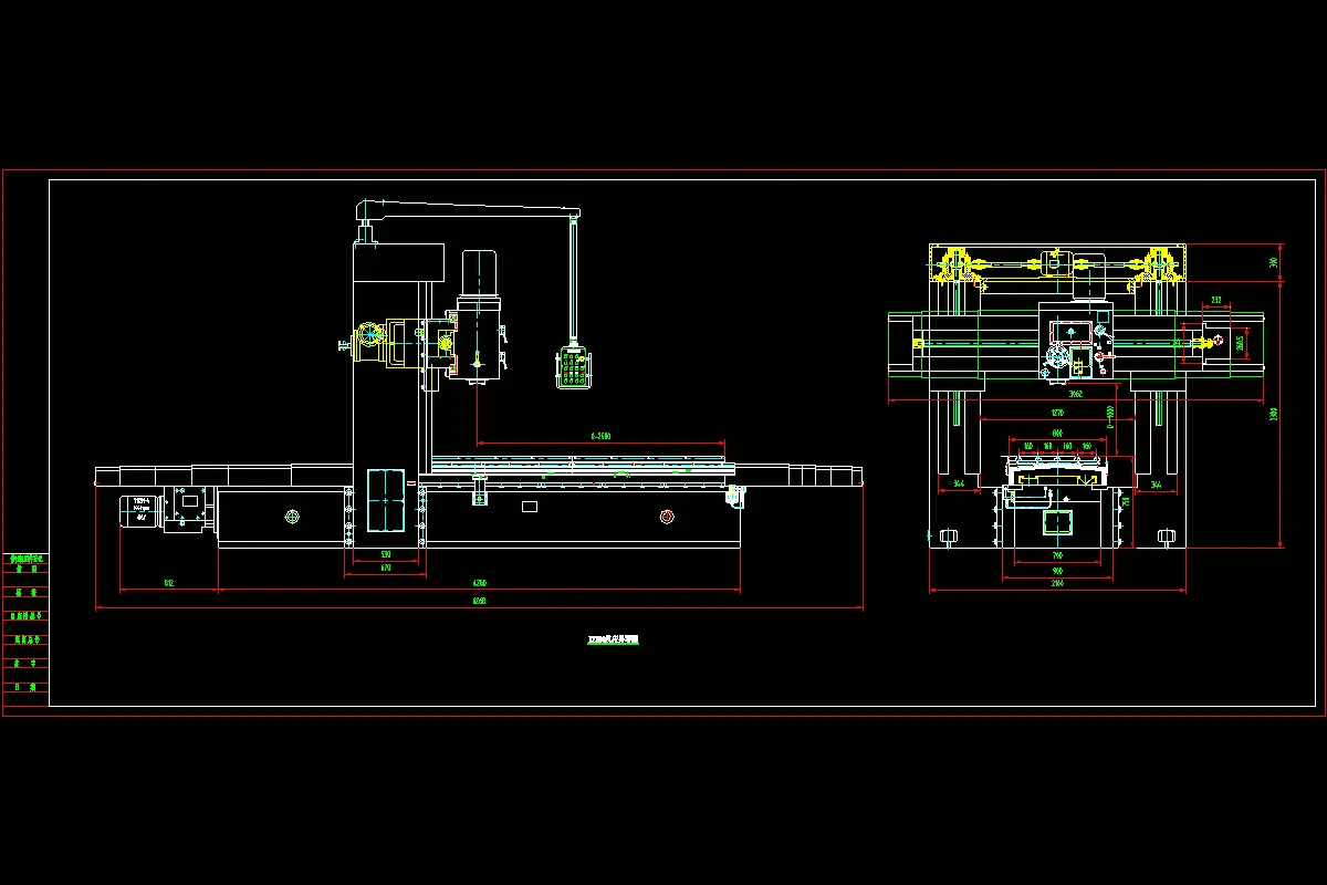 JJ2464-XZ280龙门铣走刀箱减速箱部分设计