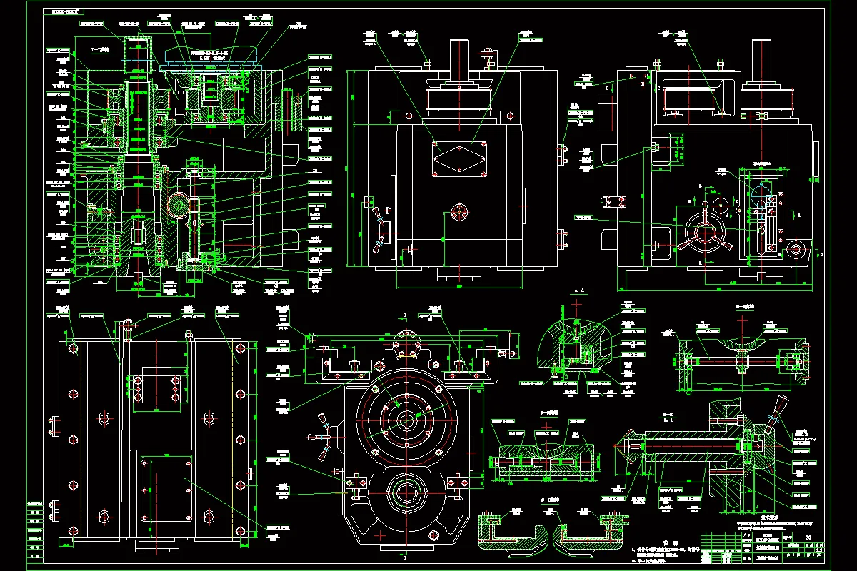 Z1675-XZ229铣专机主轴箱部件设计-圆工作台铣床