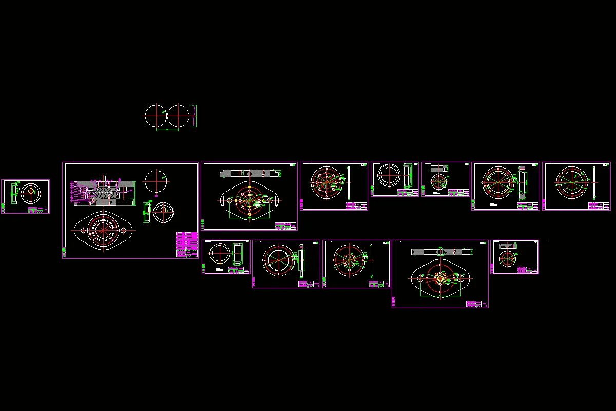 全部CAD图纸 12张