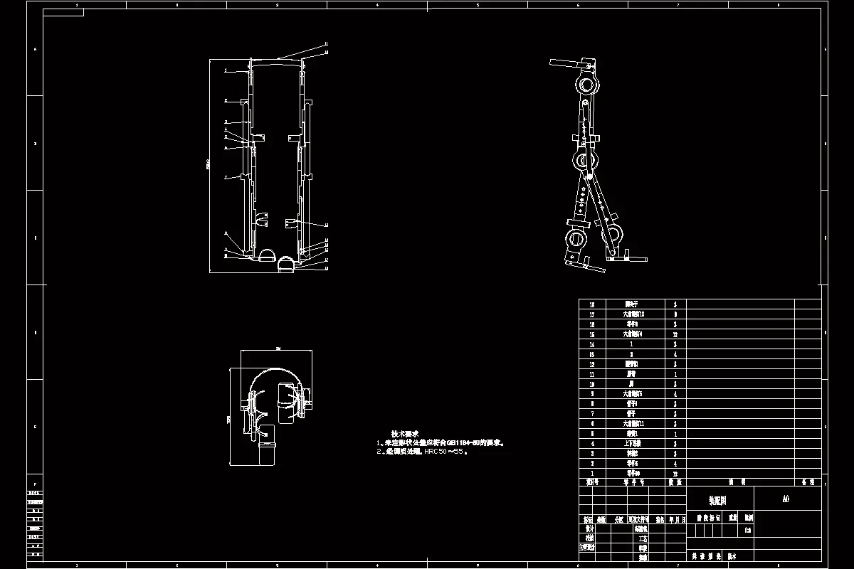 JJ2497-老年助力行走机构设计