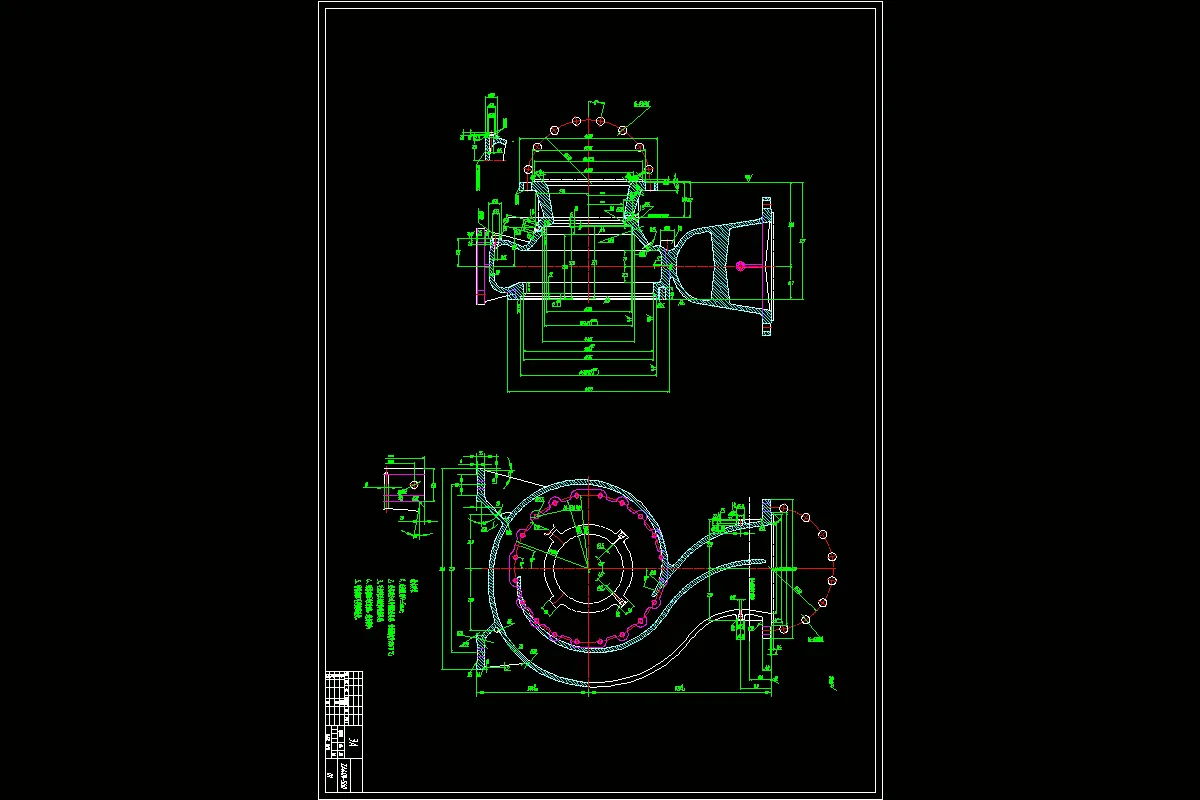 JJ2510-ZA400-560泵体成形工艺设计