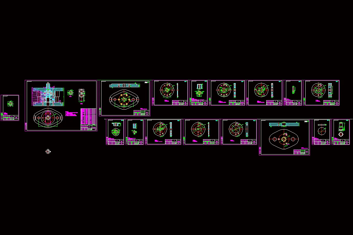 全部CAD图纸17张