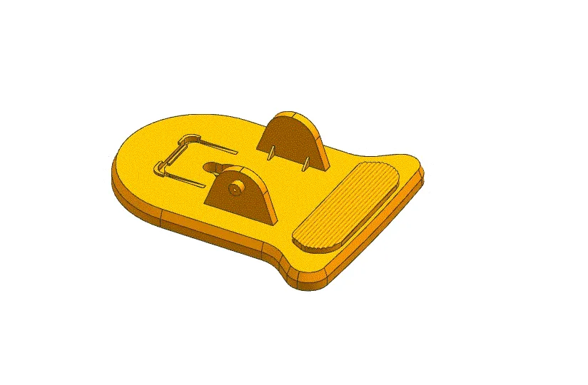 JJ3233-小风扇夹板底座的注塑模具设计-滑块抽芯[含UG三维图]