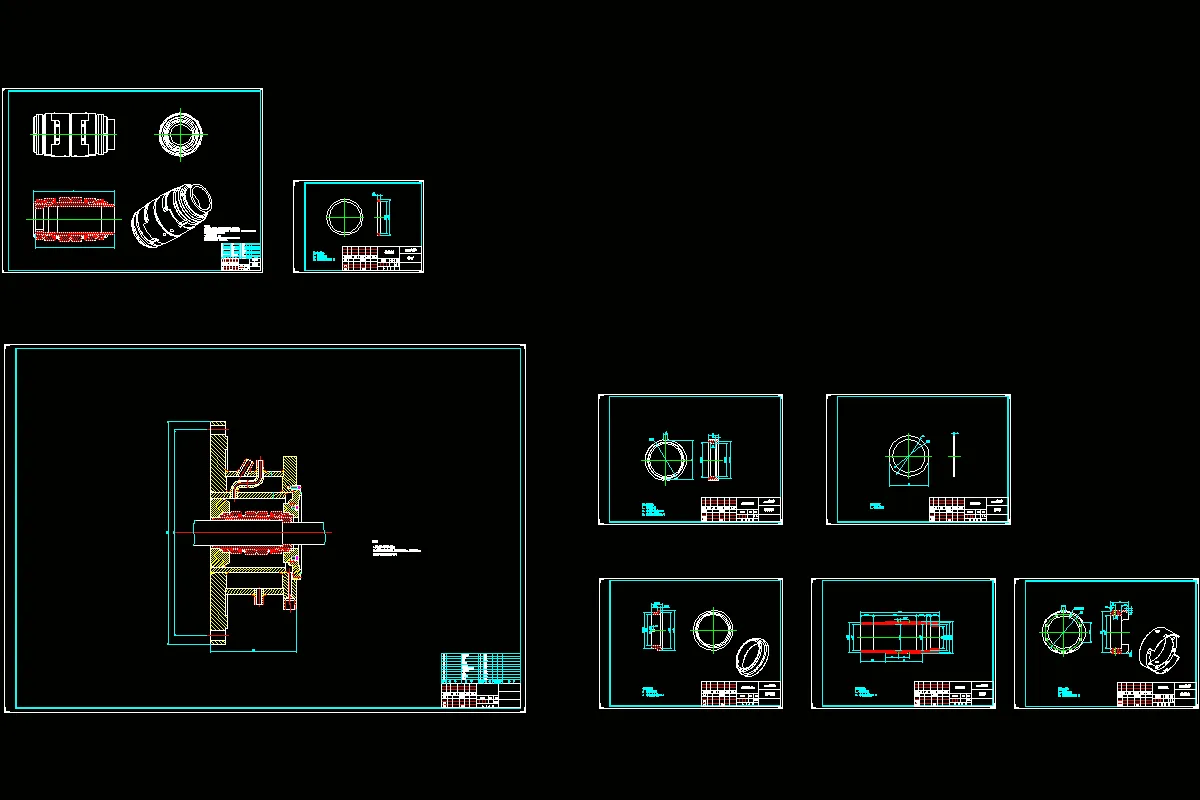 全部CAD图纸 8张