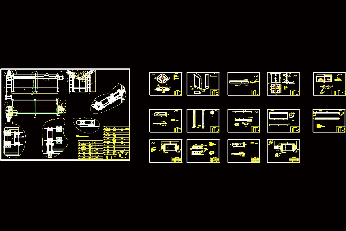 全部CAD图纸 15张