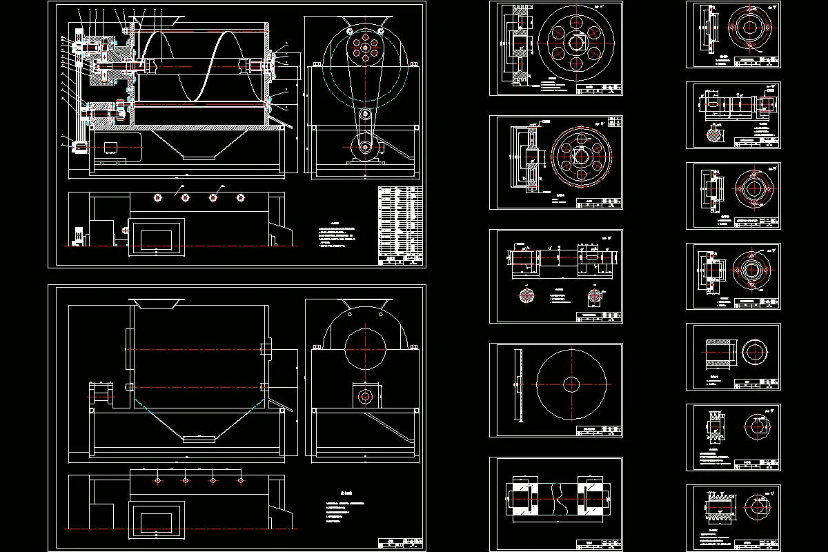全部CAD图纸 14张