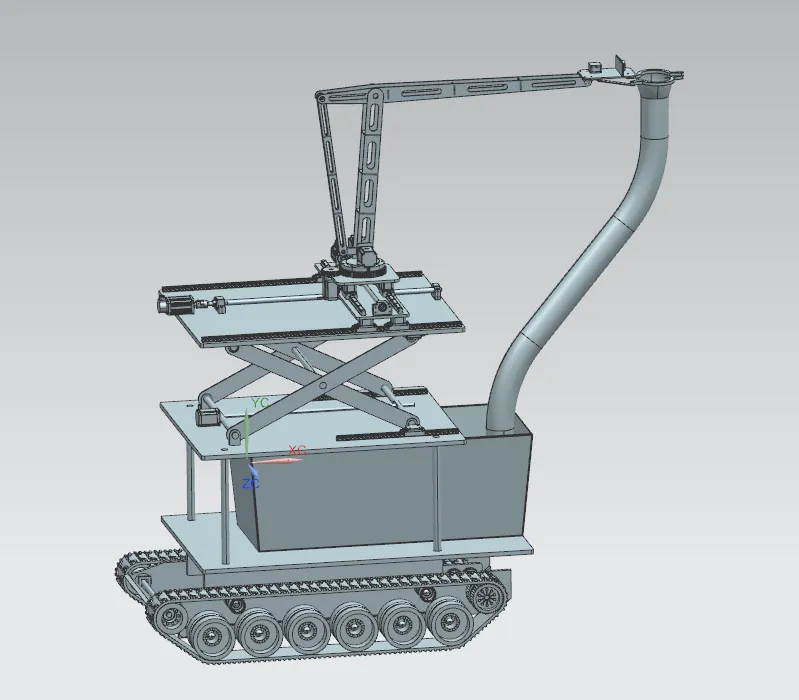 N656-柑橘采摘机器人结构设计【含UG三维图】