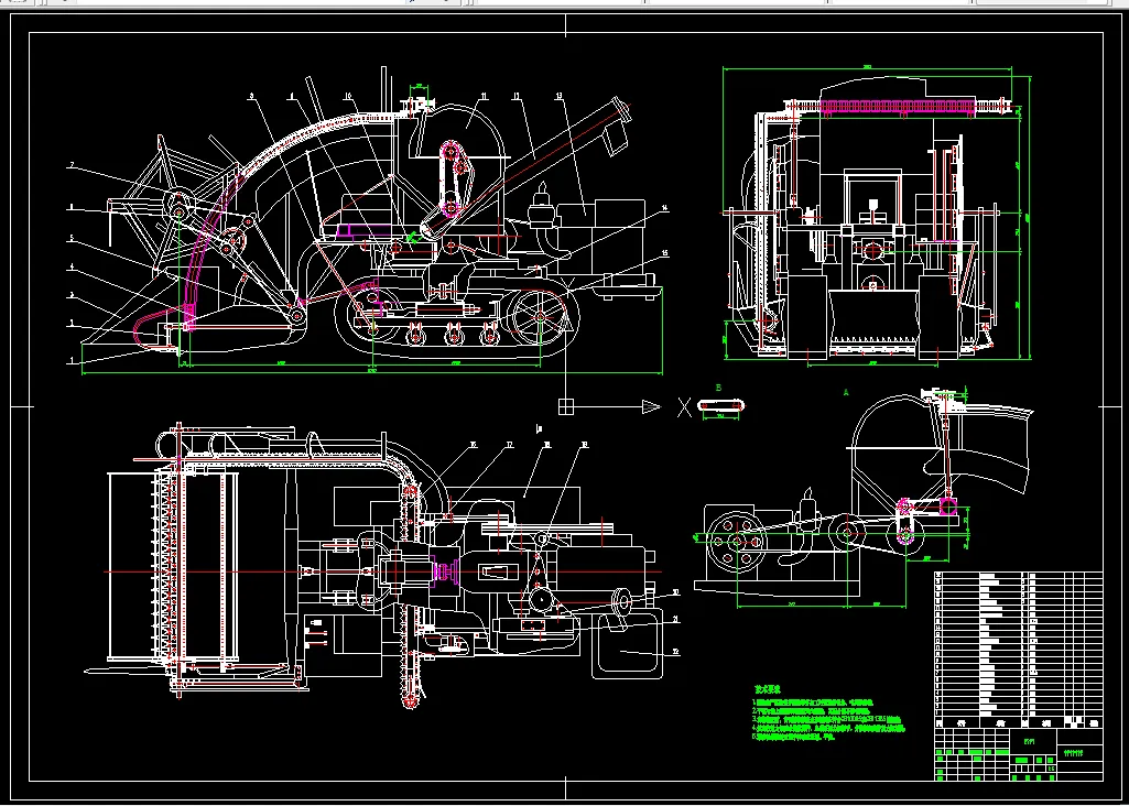 N439-新型玉米收获机设计