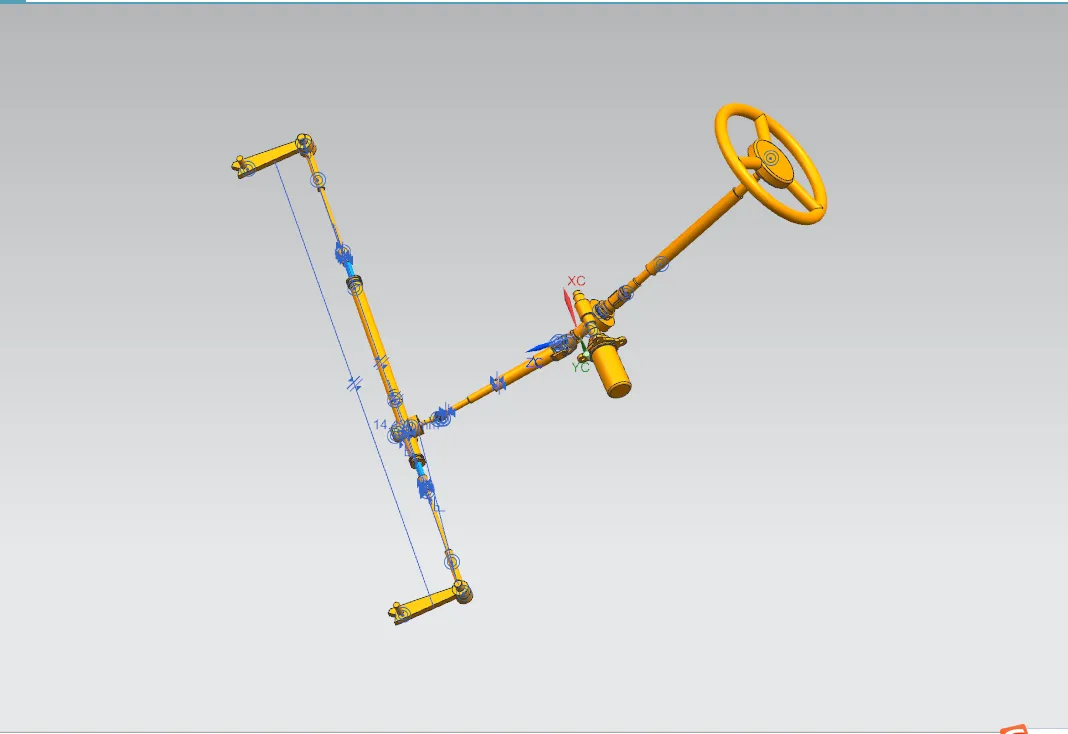 N779-齿轮齿条式电动助力转向系统设计及仿真分析【含UG三维仿真】