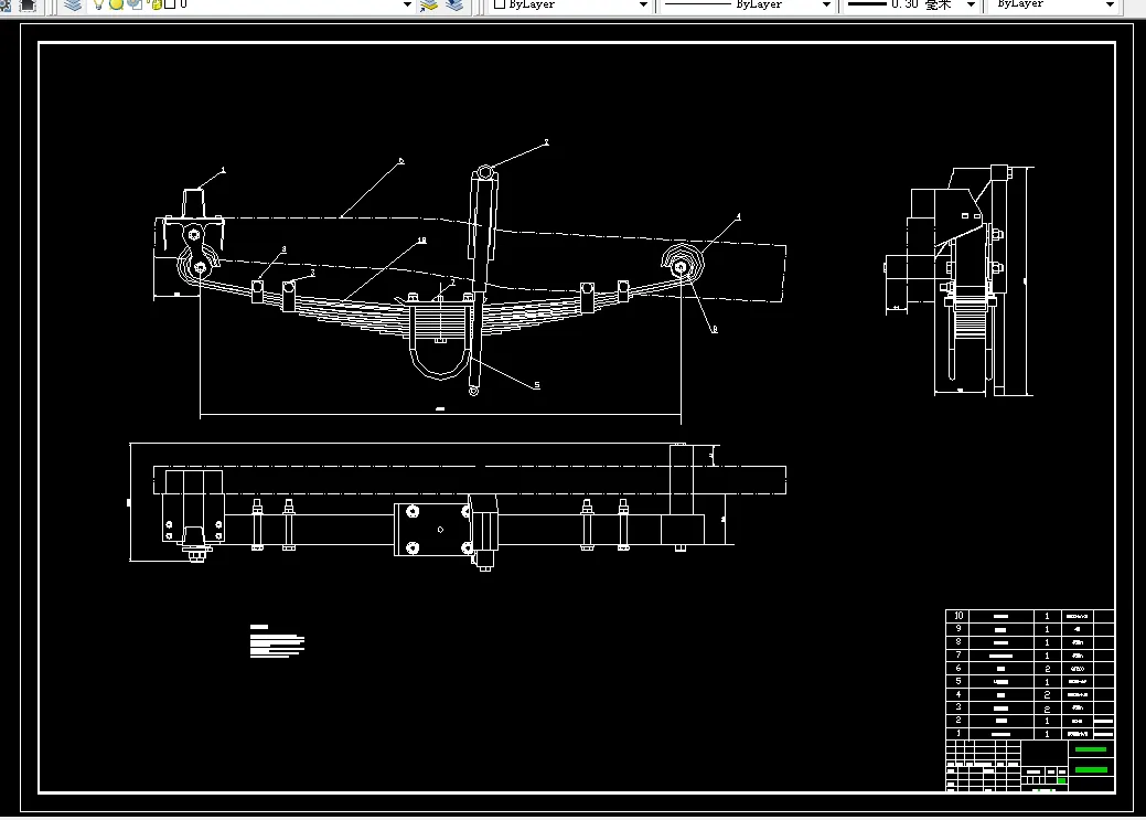 N827-货车前悬架设计