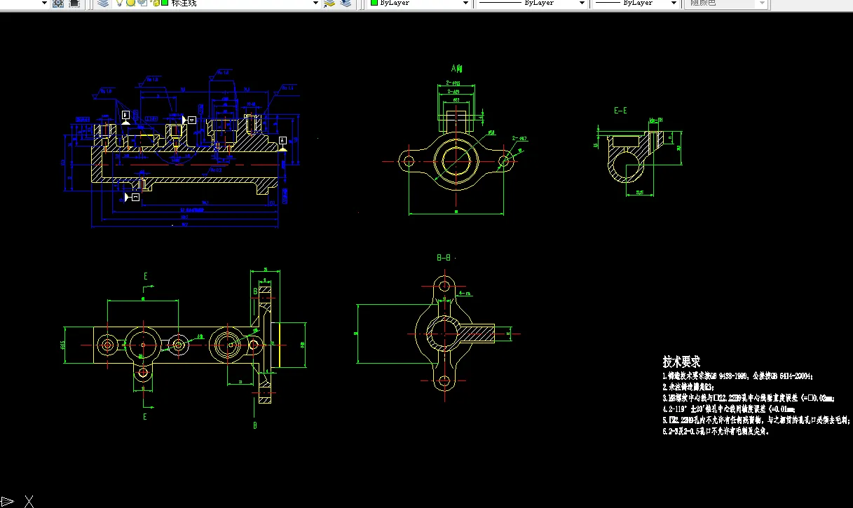N829-汽车刹车泵壳体的工艺规程及钻M8螺纹孔的夹具设计
