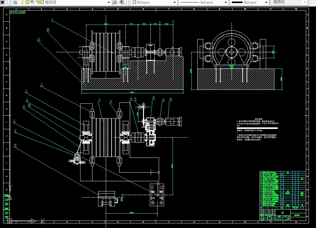 副井提升主导轮