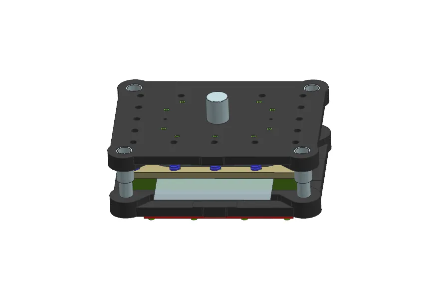 落料拉伸三维图