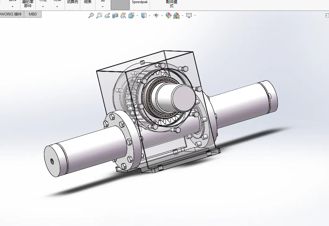 N899-齿轮齿条摆动液压缸及加工工艺规程的制定【含SW三维图】