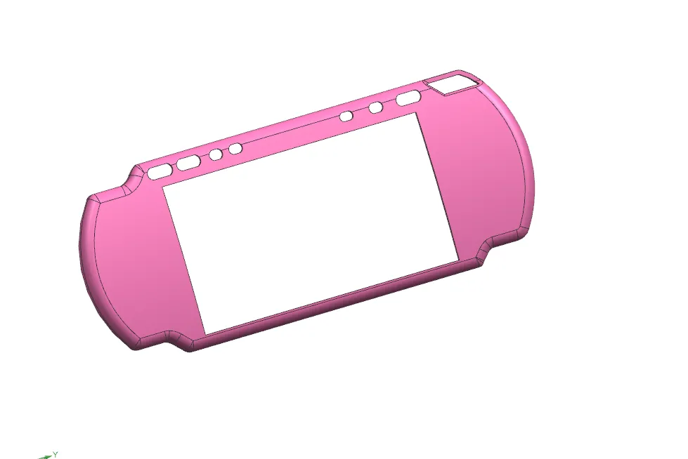 N932-游戏机壳塑胶模具设计【含UG三维图】