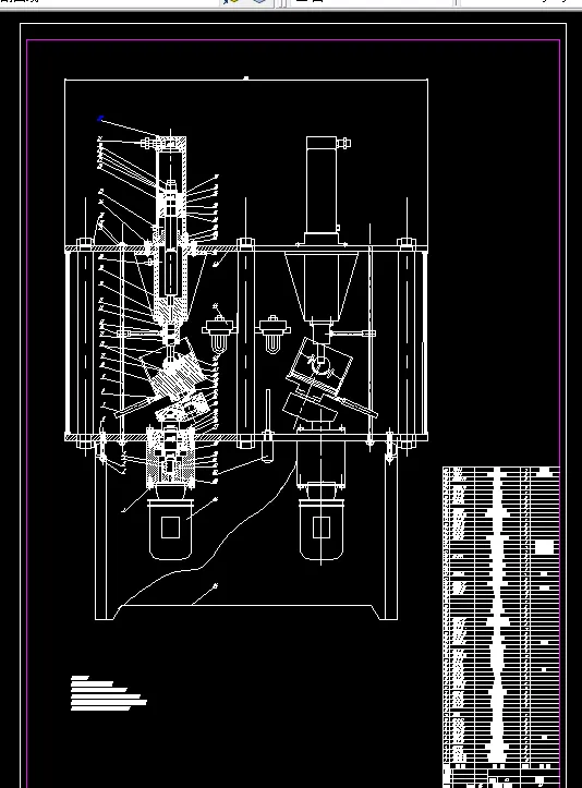 N542-髋关节仿生试验机的设计(下置式)